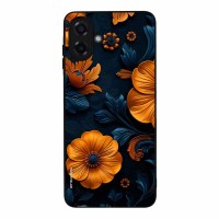 Θήκη Sonique 3D Flower Series για Samsung Galaxy A07 4G / Galaxy A08 4G Πορτοκαλί 01