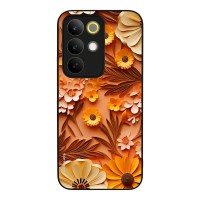 Θήκη Sonique 3D Flower Series για Realme C85 4G Πορτοκαλί