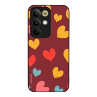 Θήκη Sonique Heart Series για Realme C85 4G Μπορντώ