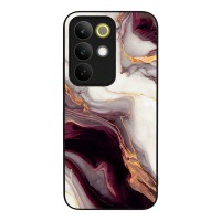 Θήκη Sonique Marble Series για Realme C85 4G Μπορντώ