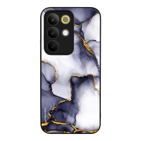 Θήκη Sonique Marble Series για Realme C85 4G Μωβ Γκρι