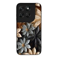 Θήκη Sonique 3D Flower Series για Motorola Moto G67 5G / Moto G77 5G Γκρι
