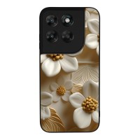 Θήκη Sonique 3D Flower Series για Motorola Moto G67 5G / Moto G77 5G Λευκό
