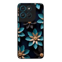 Θήκη Sonique 3D Flower Series για Motorola Moto G57 Power 5G / Moto G67 Power 5G Γαλάζιο