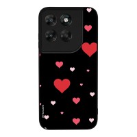 Θήκη Sonique Heart Series για Motorola Moto G67 5G / Moto G77 5G Μαύρο