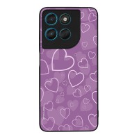 Θήκη Sonique Heart Series για Motorola Moto G57 Power 5G / Moto G67 Power 5G Βιολετί