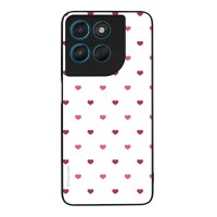 Θήκη Sonique Heart Series για Motorola Moto G57 Power 5G / Moto G67 Power 5G Λευκό 01
