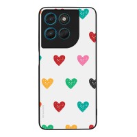 Θήκη Sonique Heart Series για Motorola Moto G57 Power 5G / Moto G67 Power 5G Λευκό 02