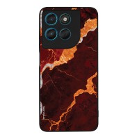 Θήκη Sonique Marble Series για Motorola Moto G57 Power 5G / Moto G67 Power 5G Κόκκινο