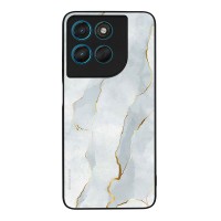 Θήκη Sonique Marble Series για Motorola Moto G57 Power 5G / Moto G67 Power 5G Λευκό 01