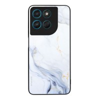 Θήκη Sonique Marble Series για Motorola Moto G57 Power 5G / Moto G67 Power 5G Λευκό 02