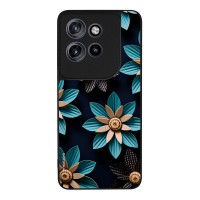 Θήκη Sonique 3D Flower Series για Motorola Edge 60 Neo 5G Γαλάζιο
