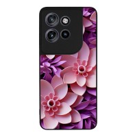 Θήκη Sonique 3D Flower Series για Motorola Edge 60 Neo 5G Ροζ