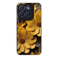 Θήκη Sonique 3D Flower Series για Motorola Edge 70 Fusion 5G Κίτρινο