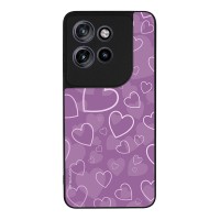 Θήκη Sonique Heart Series για Motorola Edge 60 Neo 5G Βιολετί