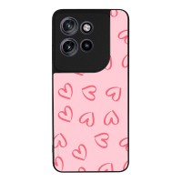 Θήκη Sonique Heart Series για Motorola Edge 60 Neo 5G Ροζ