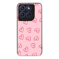 Θήκη Sonique Heart Series για Motorola Edge 70 Fusion 5G Ροζ