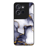 Θήκη Sonique Marble Series για Motorola Edge 60 Neo 5G Μωβ Γκρι