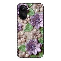 Θήκη Sonique 3D Flower Series για Xiaomi Poco X8 Pro Max 5G Βιολετί