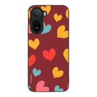 Θήκη Sonique Heart Series για Xiaomi Redmi A7 Pro 4G Μπορντώ