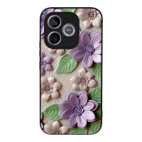 Θήκη Sonique 3D Flower Series για Honor 600 Lite 5G Βιολετί