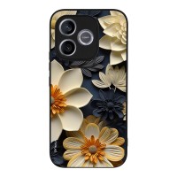 Θήκη Sonique 3D Flower Series για Honor 600 Lite 5G Εκρού