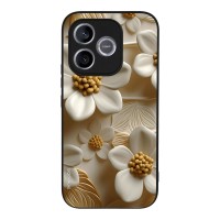 Θήκη Sonique 3D Flower Series για Honor 600 Lite 5G Λευκό
