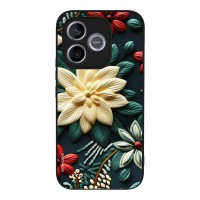 Θήκη Sonique 3D Flower Series για Honor 600 Lite 5G Πράσινο