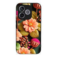 Θήκη Sonique 3D Flower Series για Honor 600 Lite 5G Σομόν