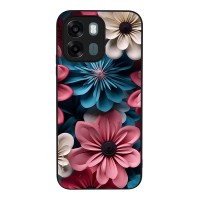 Θήκη Sonique 3D Flower Series για Oppo A6 4G / Oppo A6 5G / Oppo A6x 4G / Oppo A6x 5G / Oppo A6k 4G Ροζ 01