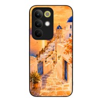Θήκη Sonique Greek Island Muse Series για Realme C85 4G Ηλιοβασίλεμα στην Οία