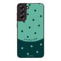 Θήκη Sonique Delulu Polka Era Series για Samsung Galaxy S21 FE Green Flags