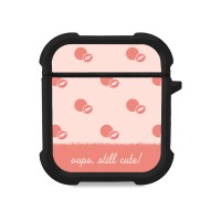 Θήκη Σιλικόνης Sonique Delulu Polka Era Series για AirPods 1/2 Still Cute