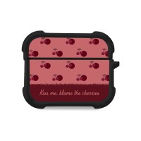 Θήκη Σιλικόνης Sonique Delulu Polka Era Series για AirPods Pro / Pro 2 Blame Cherries