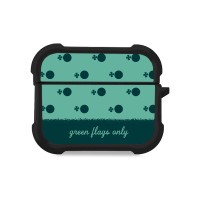 Θήκη Σιλικόνης Sonique Delulu Polka Era Series για AirPods Pro / Pro 2 Green Flags