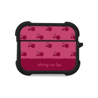 Θήκη Σιλικόνης Sonique Delulu Polka Era Series για AirPods Pro / Pro 2 Top Cherry