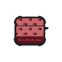 Θήκη Σιλικόνης Sonique Delulu Polka Era Series για AirPods 4 Blame Cherries
