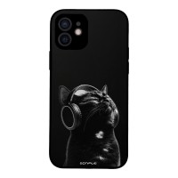 Θήκη Sonique Men's Edition για Apple iPhone 12 Audio Kitten - Black