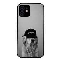 Θήκη Sonique Men's Edition για Apple iPhone 12 Just Chill Pup