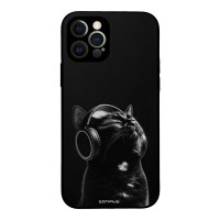 Θήκη Sonique Men's Edition για Apple iPhone 12 Pro Audio Kitten - Black