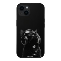 Θήκη Sonique Men's Edition για Apple iPhone 14 Audio Kitten - Black