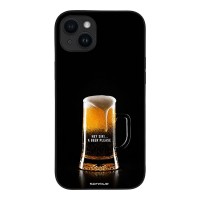 Θήκη Sonique Men's Edition για Apple iPhone 14 Plus One Beer, Please