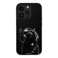 Θήκη Sonique Men's Edition για Apple iPhone 14 Pro Audio Kitten - Black
