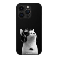 Θήκη Sonique Men's Edition για Apple iPhone 14 Pro Audio Kitten - White