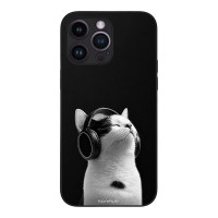 Θήκη Sonique Men's Edition για Apple iPhone 14 Pro Max Audio Kitten - White