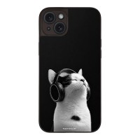Θήκη Sonique Men's Edition για Apple iPhone 15 Plus Audio Kitten - White