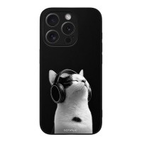 Θήκη Sonique Men's Edition για Apple iPhone 15 Pro Audio Kitten - White