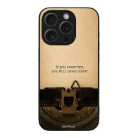Θήκη Sonique Men's Edition για Apple iPhone 15 Pro Old Letter