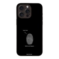 Θήκη Sonique Men's Edition για Apple iPhone 15 Pro Max Αποτύπωμα