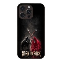 Θήκη Sonique Men's Edition για Apple iPhone 15 Pro Max Born to Rock
